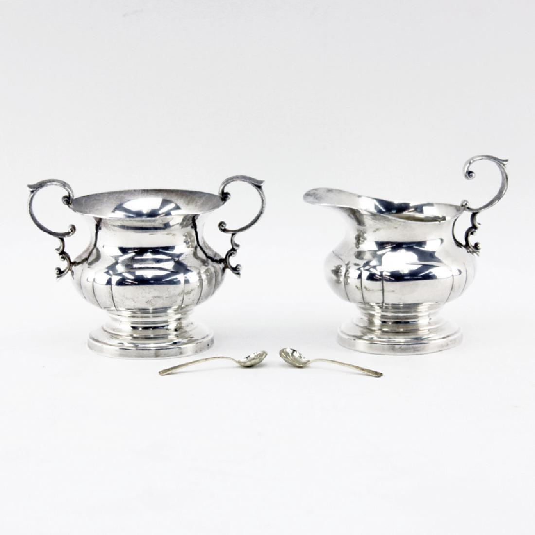 Grouping of Four (4) Sterling Silver Tabletop Items. (1 of 4)