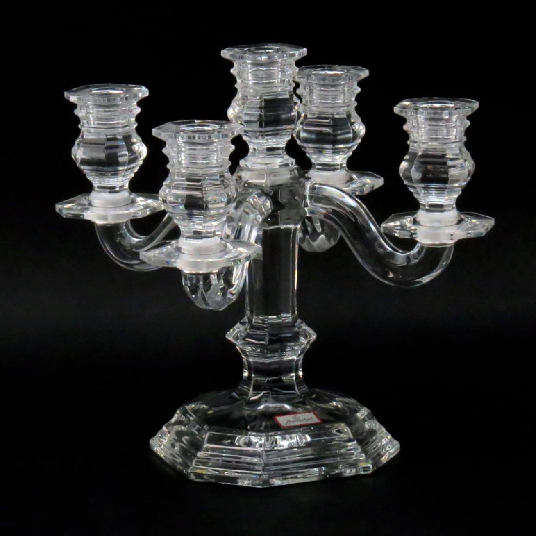 Baccarat Regence Louis XVI Clear Crystal 5-Light (1 of 10)
