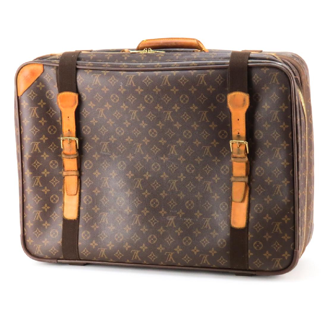Louis Vuitton Monogram Soft Case Brown Travel Bag. (1 of 5)