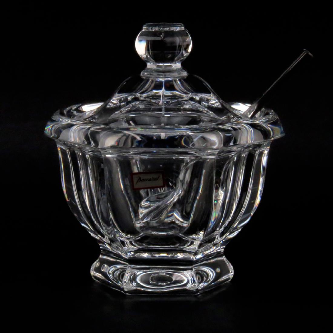 Baccarat Crystal Jam Covered Dish with Spoon in (1 of 4)