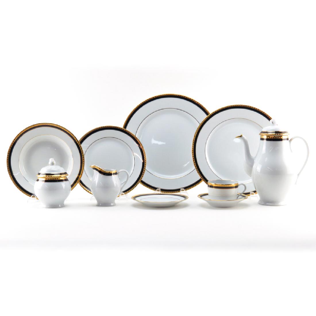 One Hundred Two (102) Piece Tiffany "Black Band" (1 of 6)