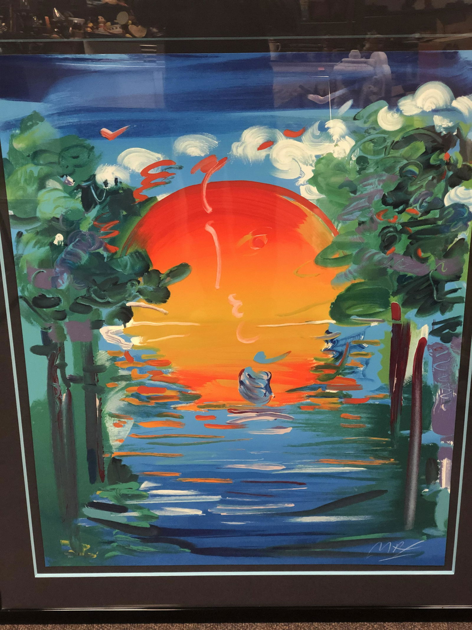 Certified #d, Peter Max Serigraph (1 of 6)