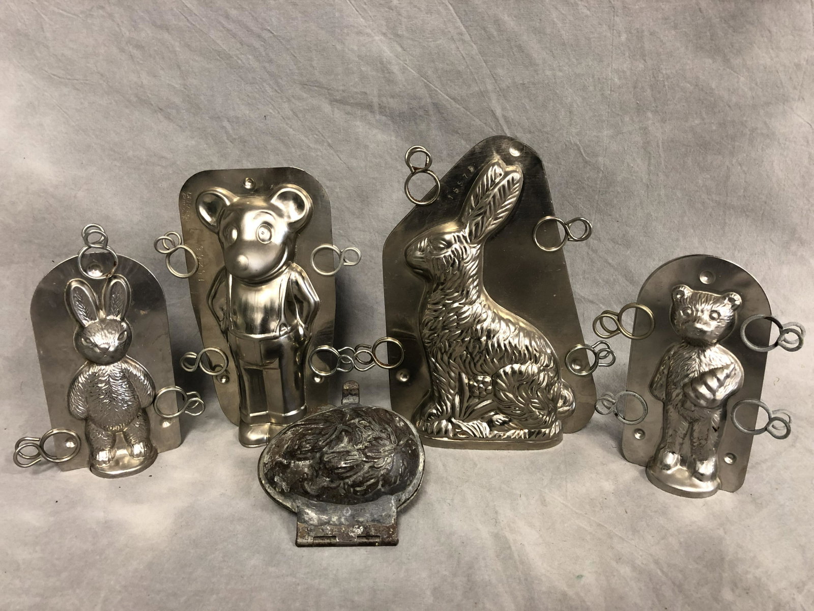 Asst Chocolate Molds, Mickey, Rabbit + More: Asst Chocolate Molds, Mickey, Rabbit + More - All 3D Molds, Dehaeck 15266 Mickey Mouse, More