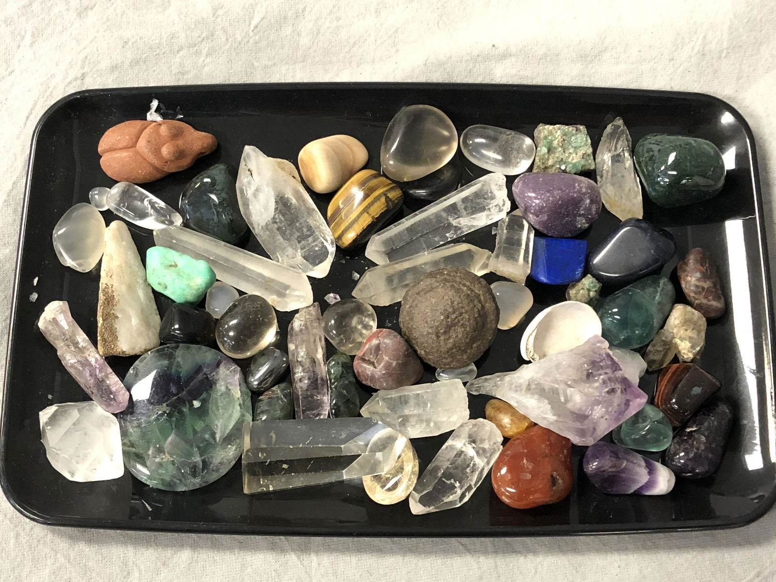 Asst Crystals, Quartz & Polished Stones (1 of 4)