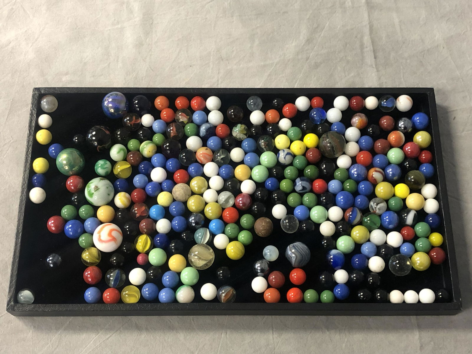 250+ Asst Vtg Marbles - Various Sizes / Styles (1 of 6)