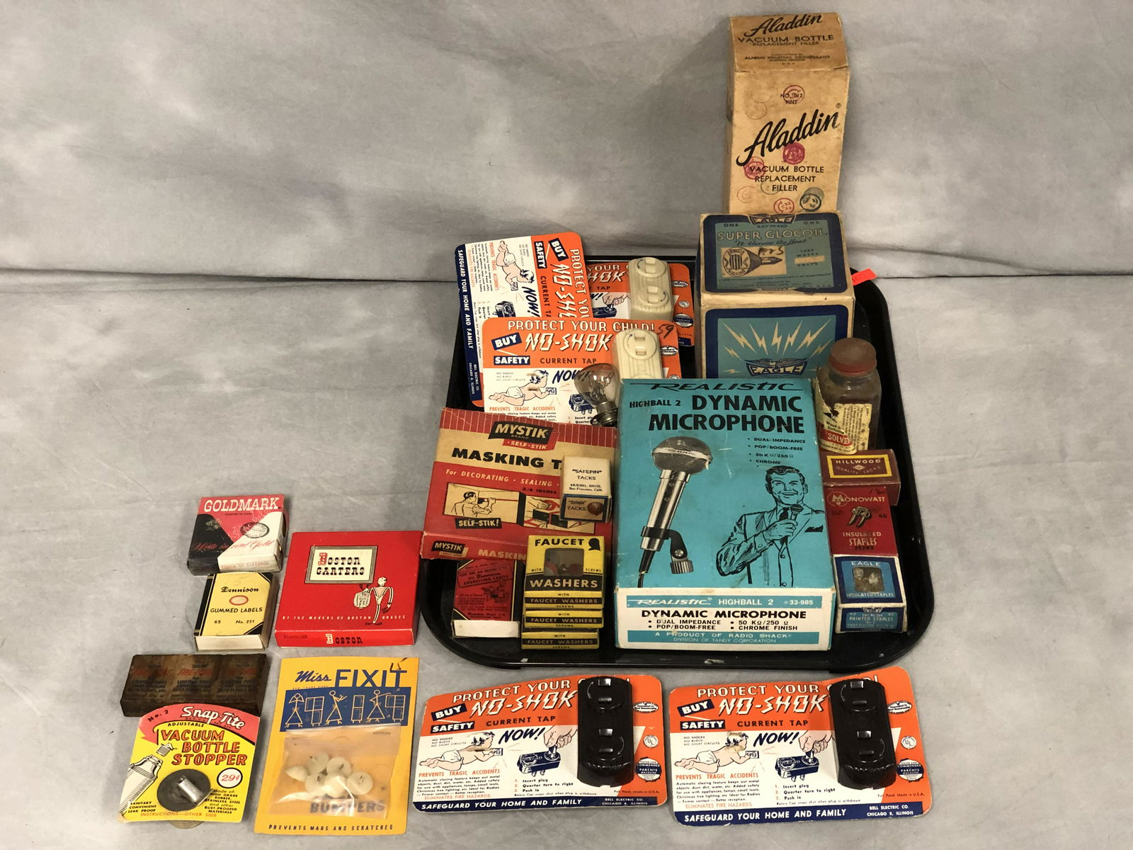 Vtg Items w/ Original Advertising Boxes - Safeguards, (1 of 4)