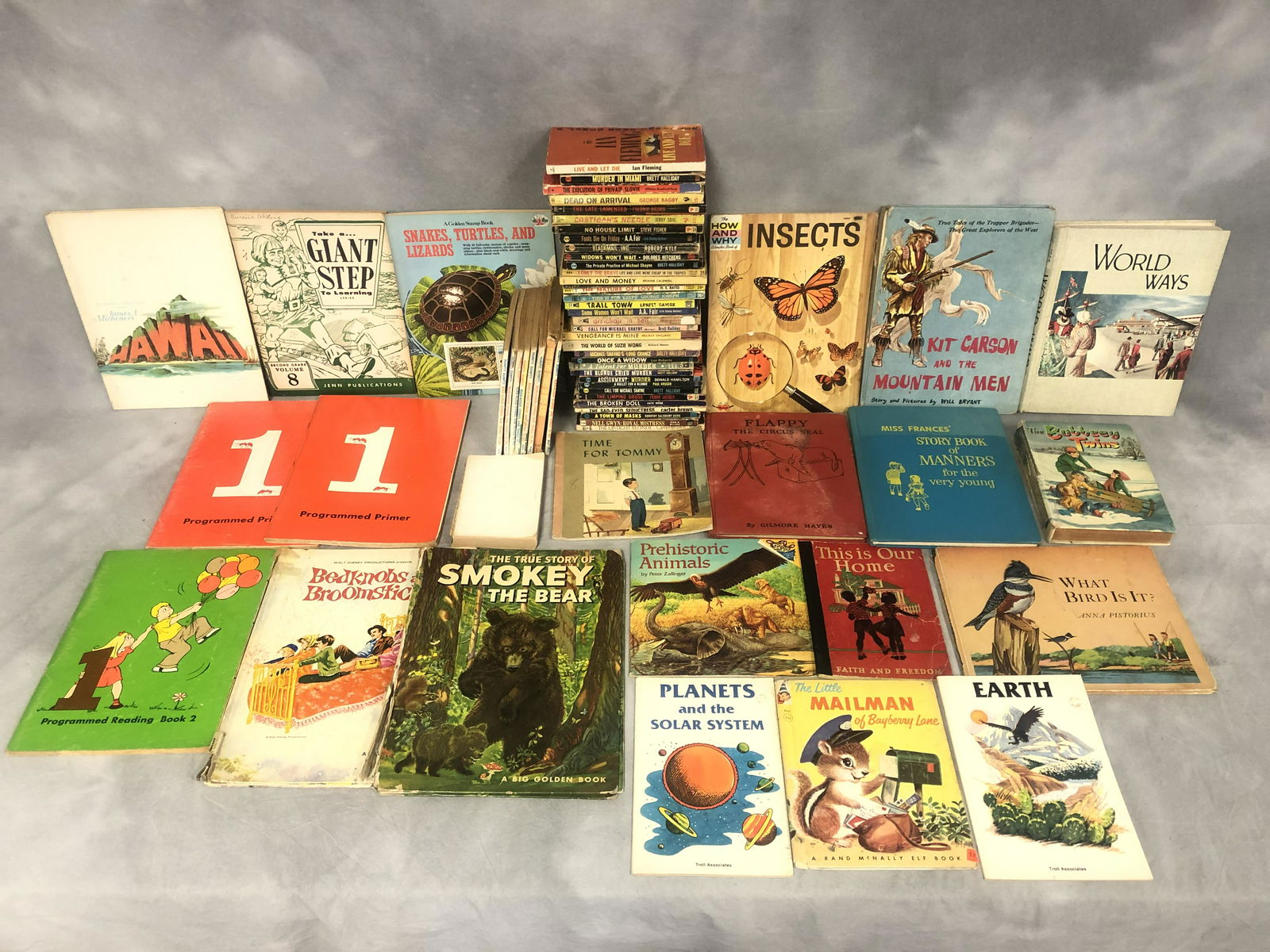Lot of Asst Vintage Books - Children Books & Adult, (1 of 7)