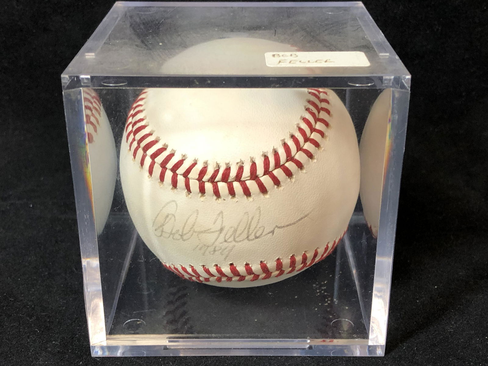 Autographed Bob Feller 1984 Baseball (1 of 3)