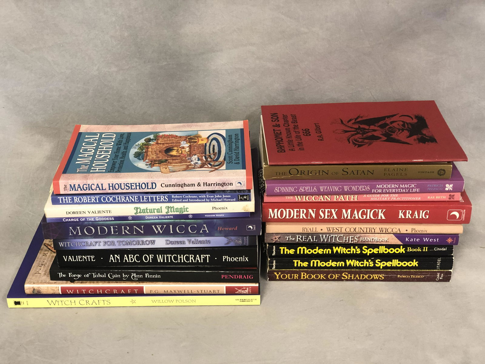 (20)Asst Magick, Witchcraft, Wicca Books - Various (1 of 7)