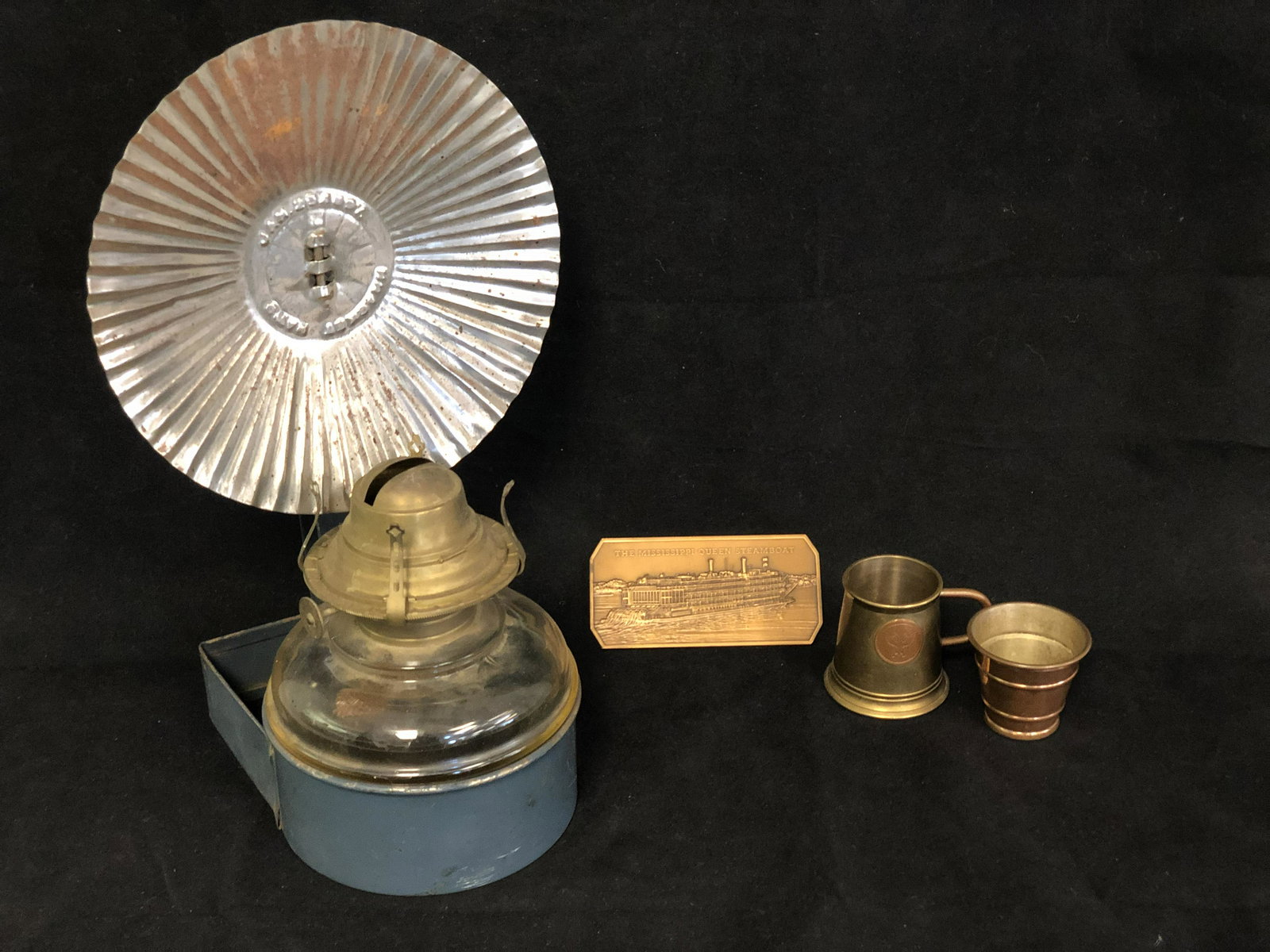 Atq Navy Rum Grog, Lamp, Metal Items - Brass / Copper (1 of 5)