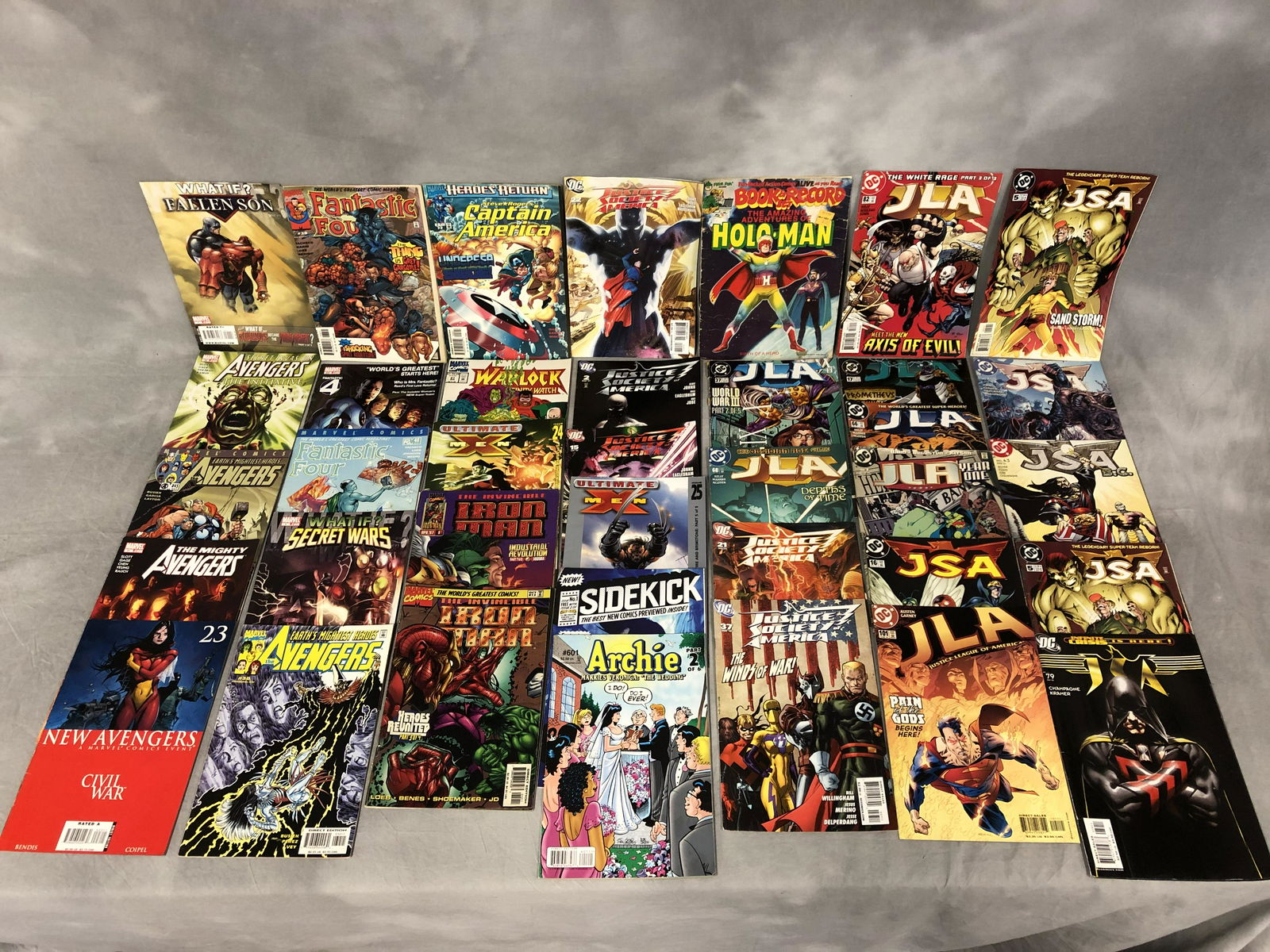 (37)Asst Vintage Comic Books - Halo Man w/ Record, (1 of 8)