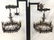 (2)Antique Gothic Style Chandeliers - 2