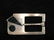 Antonio Pineda Sterling Onyx Belt Buckle