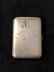 Silver Art Nouveau Cigarette Case w/Gemstones