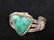 Old Pawn Navajo Sterling Turquoise Bracelet