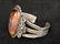 Navajo Sterling Petrified Wood Agate Bracelet - 3