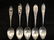 (5)Asst Sterling Collector Teaspoons - Tulip Town