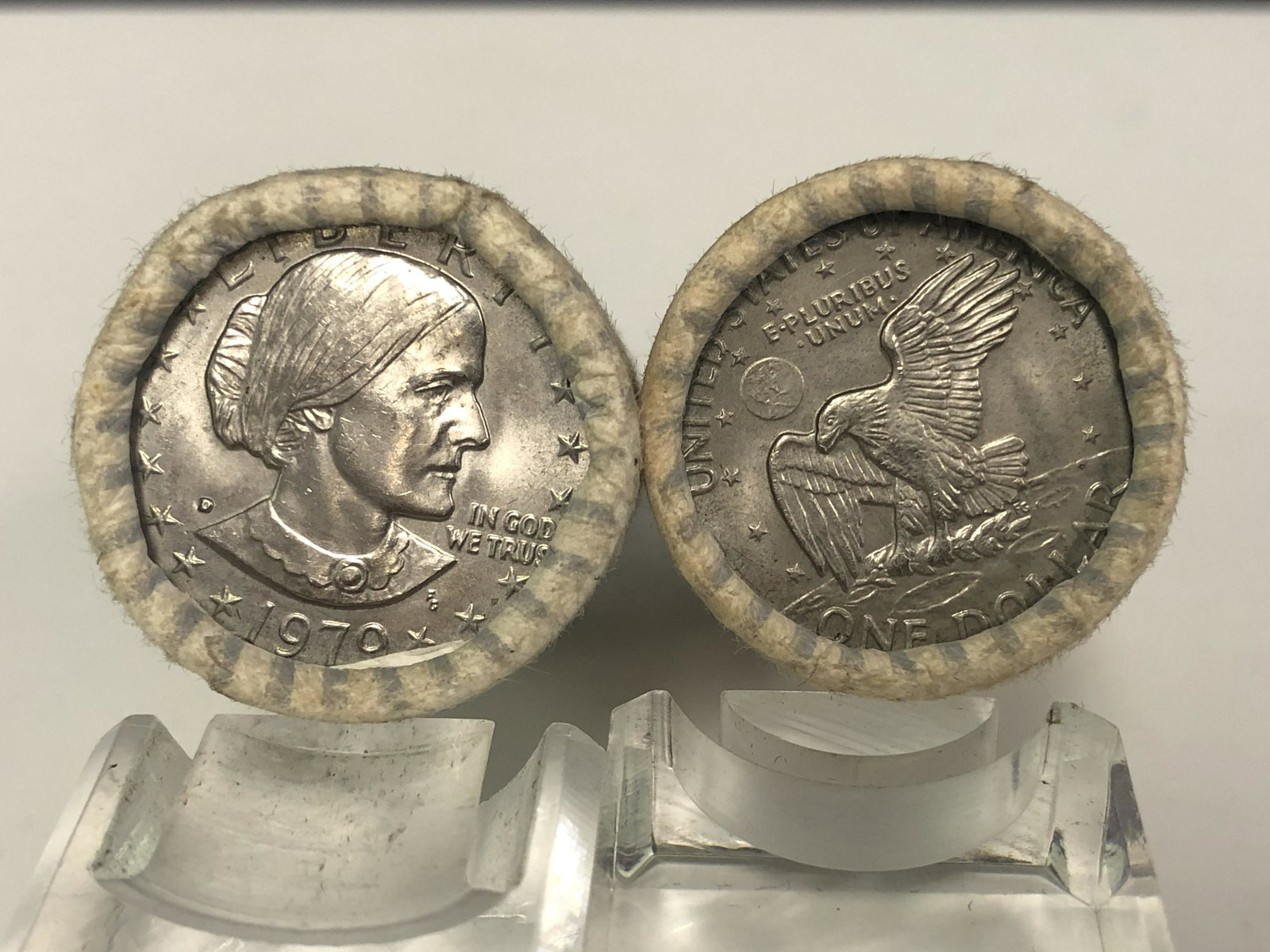 (2)Rolls of 1979 Susan B. Anthony Dollars (1 of 4)