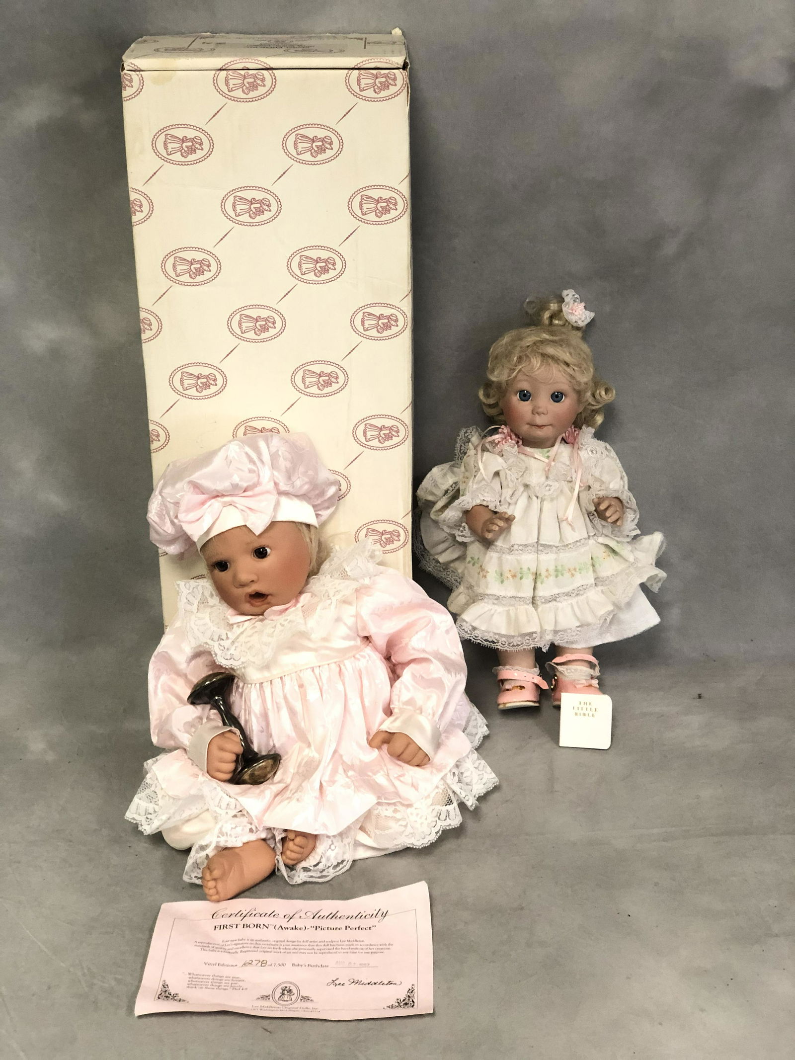 (2)Signed #'d Lee Middleton Dolls (1 of 6)