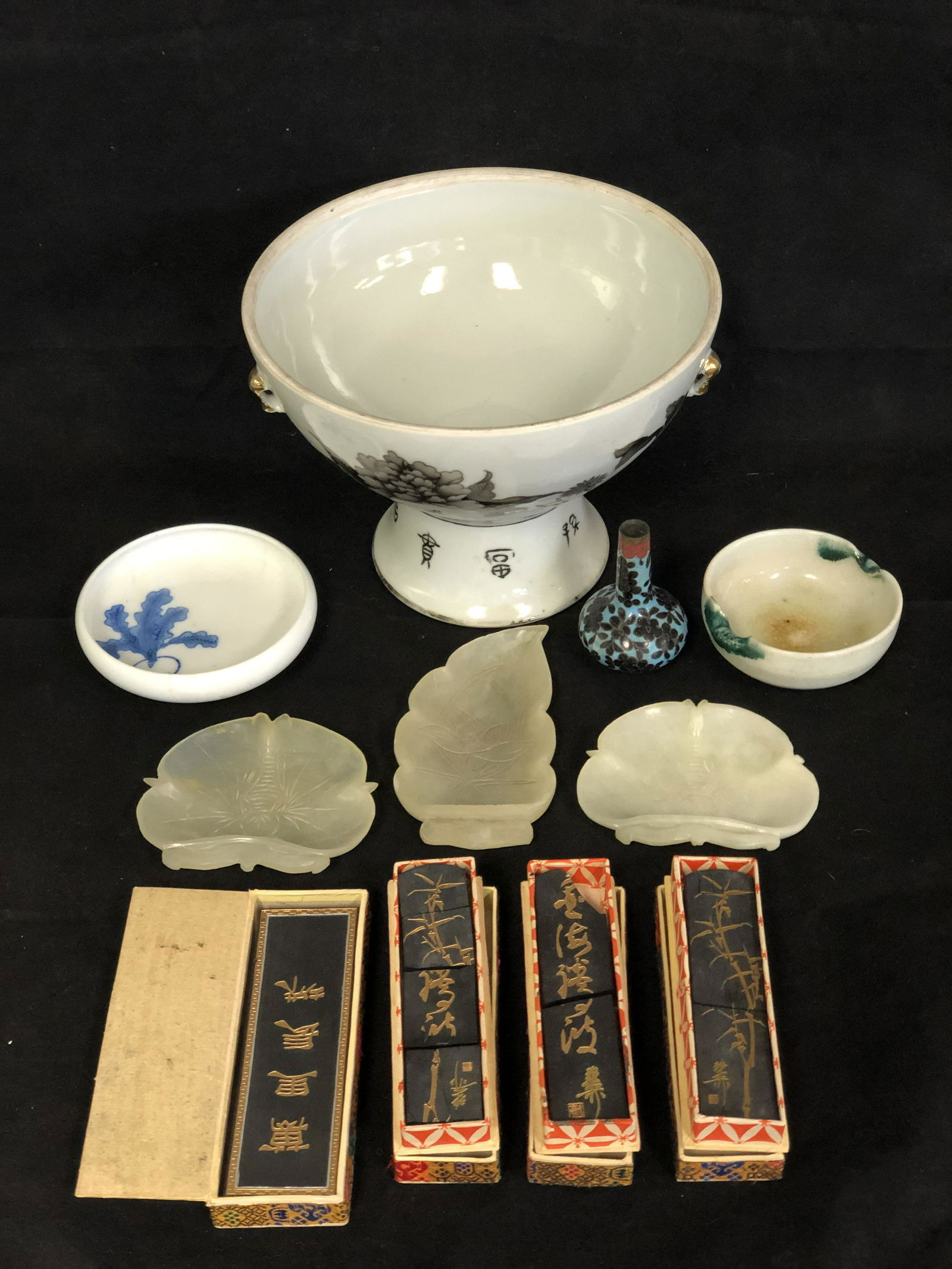 Asst Asian Items, Bowl, Jade & More (1 of 10)