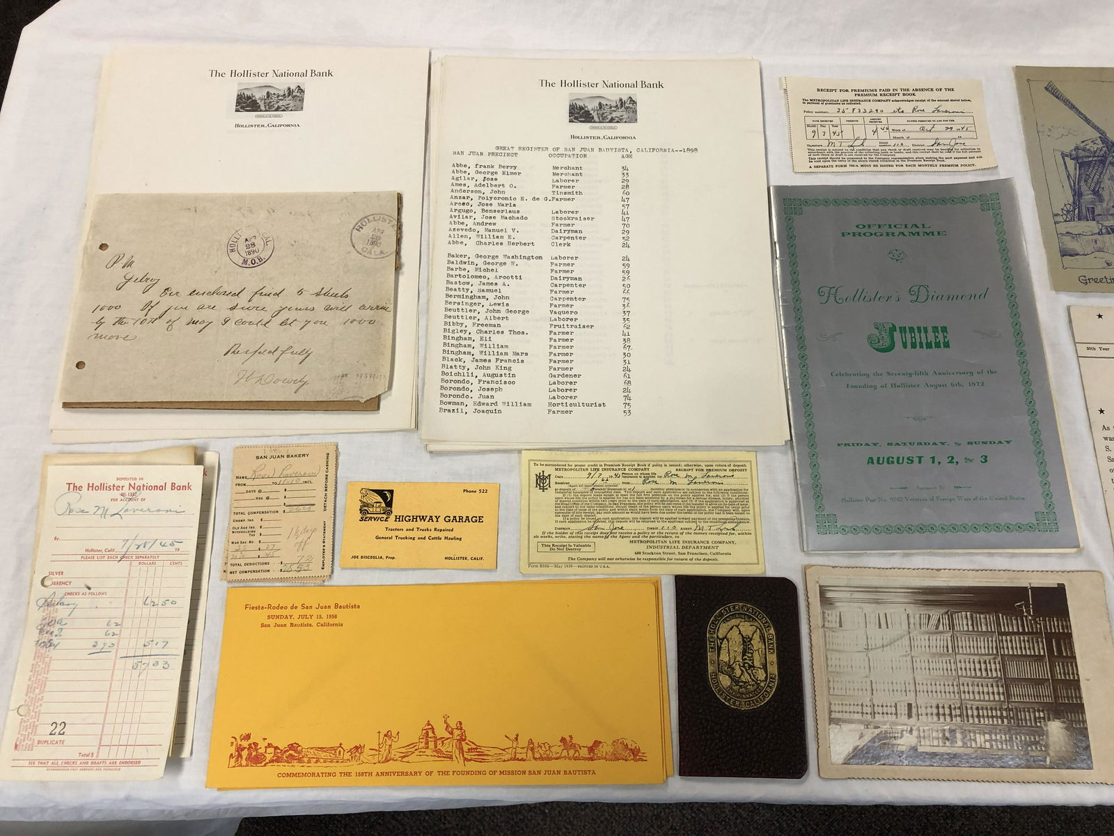 Vtg Hollister Ephemera, Antique Photos (1 of 8)