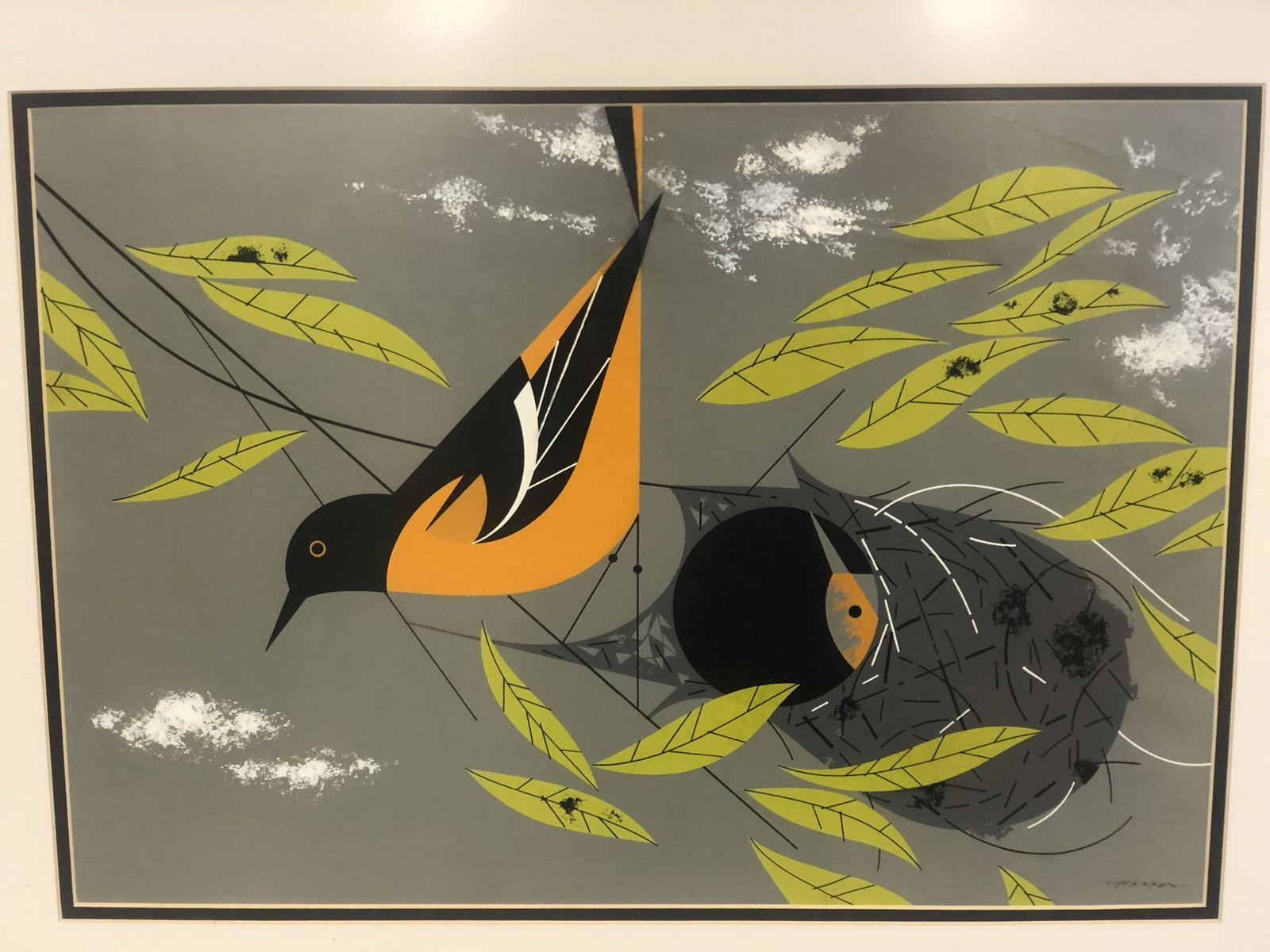 'Charles Harper' Serigraph, Sight 18'' x 12'' -: 'Charles Harper' Serigraph, Sight 18'' x 12'' - Signature in Print, Inspect Creases - Can be Unframed for Shipping
