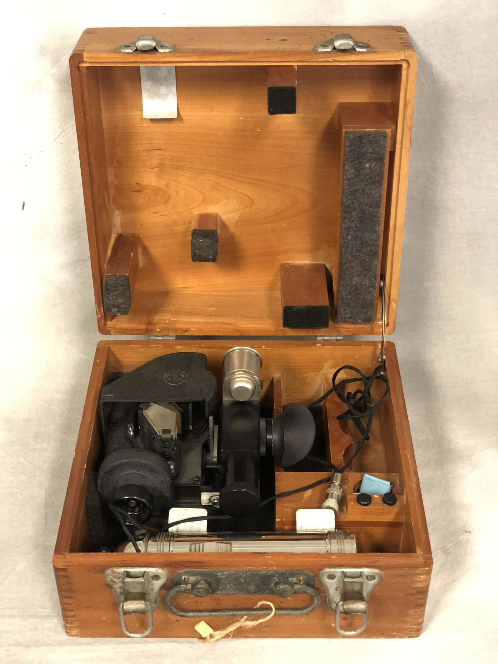 WWII Military Ansco A10 Sextant w/ Case - Model #Y-231 (1 of 6)