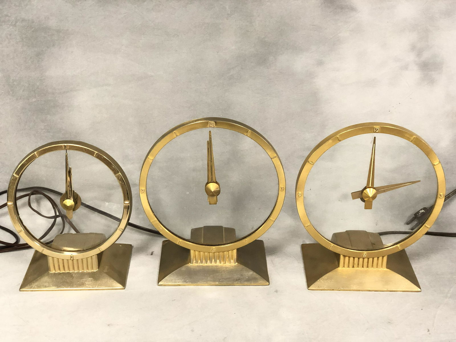 (3)Jefferson Golden Hour Clocks for Repair - Sun Gold'n (1 of 7)