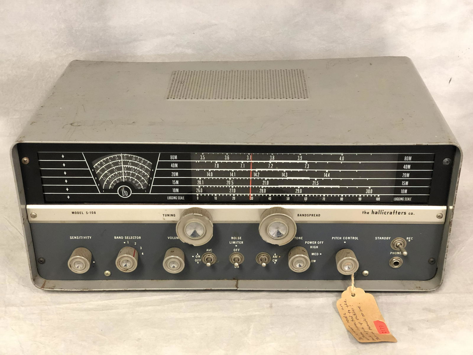 Vtg Hallicrafters Shortwave Ham Tube Radio - Model (1 of 7)