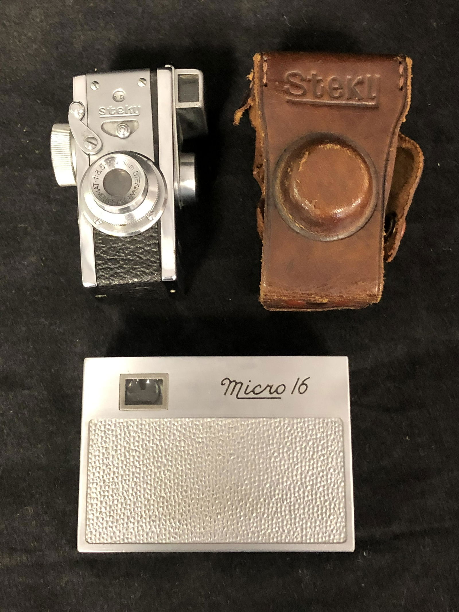 (2)Vintage Spy Cameras, Steky & Micro16 - Steky Model (1 of 11)
