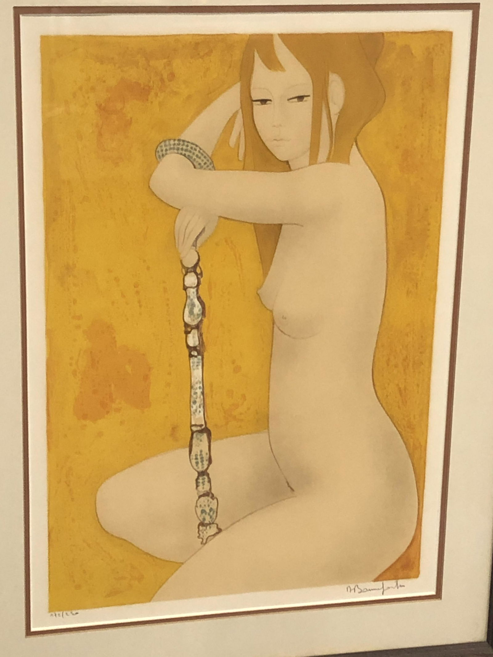 Signed #'d, Alain Bonnefoit Lithograph - Listed Artist, (1 of 5)