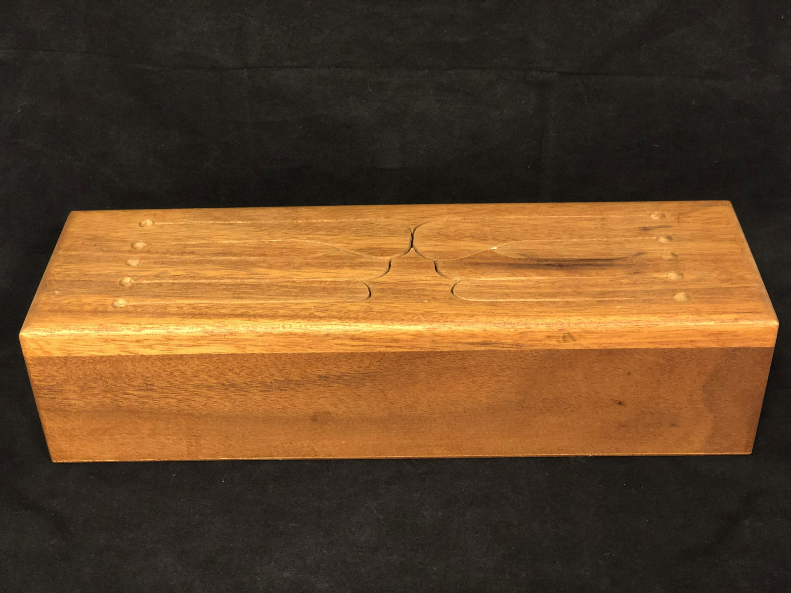 Wooden 8 Note Tongue Drum - San Francisco ''The Way Of: Wooden 8 Note Tongue Drum - San Francisco ''The Way Of Wood'' , No Drumsticks, 18'' x 5.5'' x 4.5''