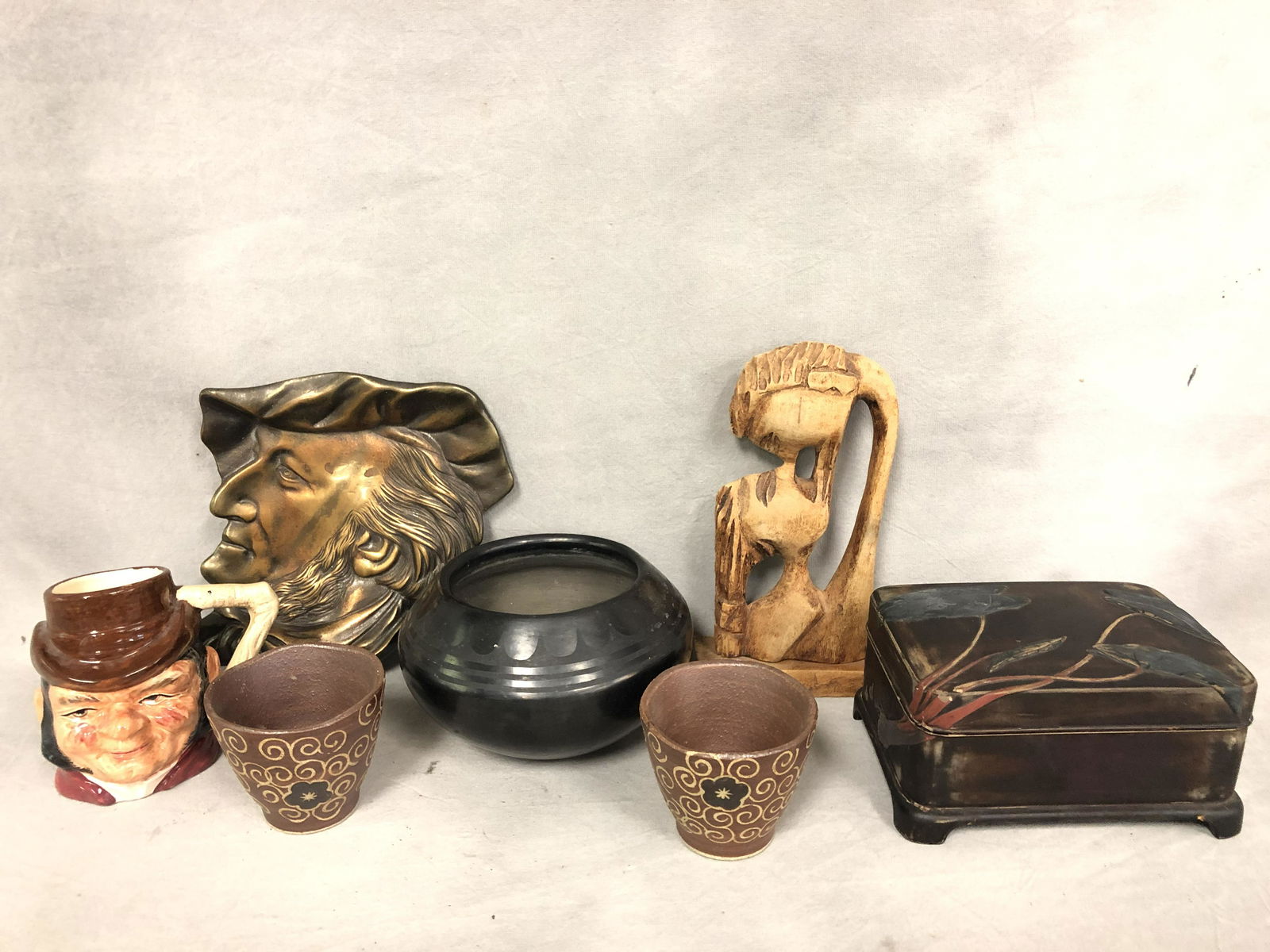 Art Nouveau Box, Santa Clara Pottery, More - Signed (1 of 14)