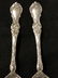 (9)Atq R.Wallace Sterling Spoons, Floral Pattern - - 2