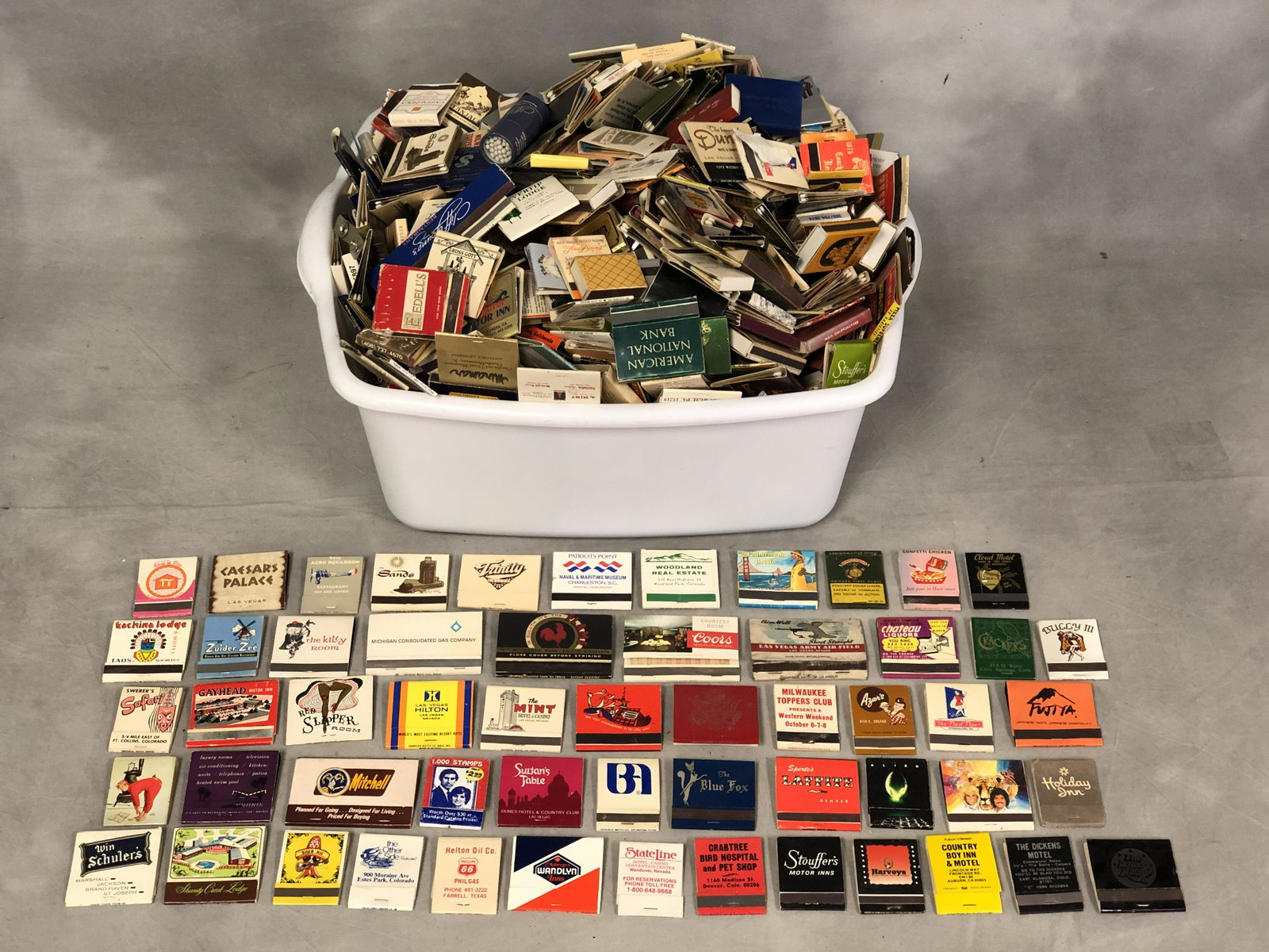 Large Group Vintage Asst Matchbook Covers - Las Vegas,: Large Group Vintage Asst Matchbook Covers - Las Vegas, Denver, Beer, Hotels & Much More