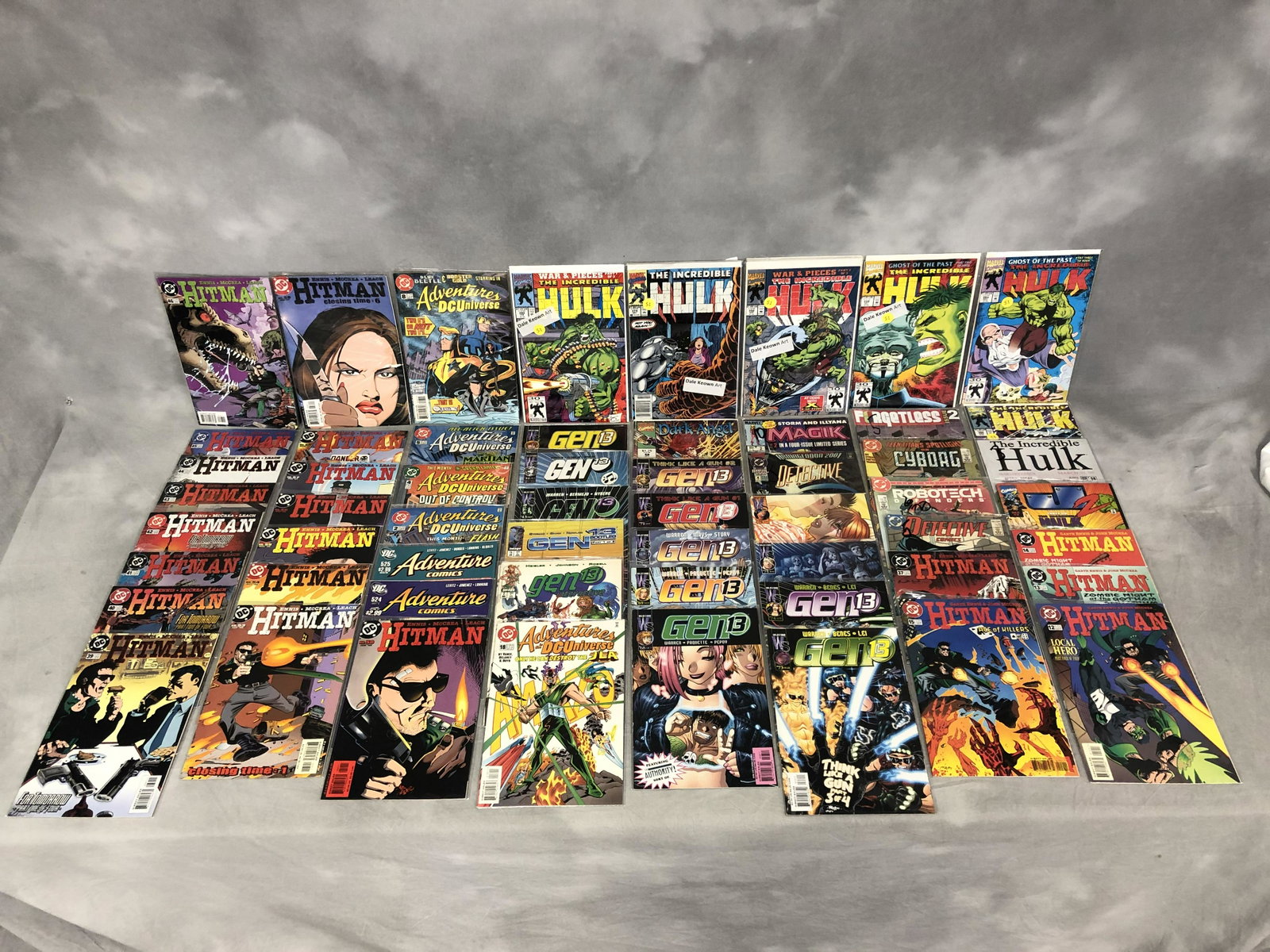 (300)Asst Age ComicBooks, Hitman, Hulk, More - Legion: (300)Asst Age ComicBooks, Hitman, Hulk, More - Legion of Super Heroes, Justice Society, The Incredible Hulk, Justice League & More