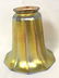 Pr Atq Signed Steuben Aurene Art Glass Shades - Gold - 3