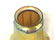 Pr Atq Signed Steuben Aurene Art Glass Shades - Gold - 5