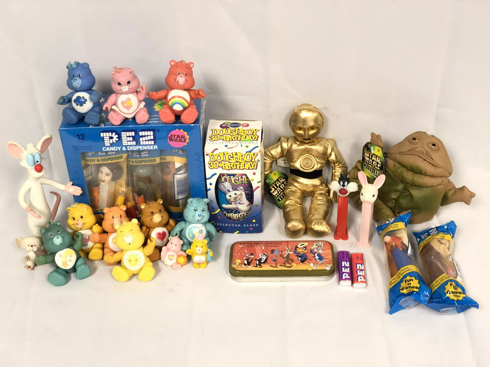 Star Wars Pez Display, Toys, Watch,More - Asst Care: Star Wars Pez Display, Toys, Watch,More - Asst Care Bears, Star Wars, Fossil Marvin The Martian Watch, More