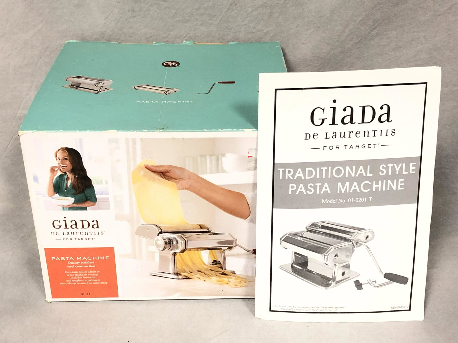 Giada De Laurentis Pasta Machine, New in Box: Giada De Laurentis Pasta Machine, New in Box