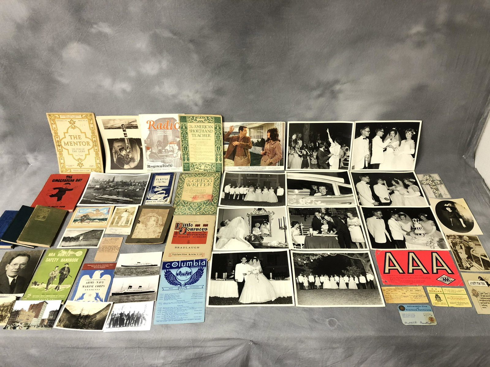 Atq/ Vtg Ephemera, Photos, Advertising, More - Posters,: Atq/ Vtg Ephemera, Photos, Advertising, More - Posters, Books, Postcards, NRA 1959 Hunter Book & More