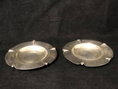 Pr Vtg William Spratling Sterling Dishes - Taxco