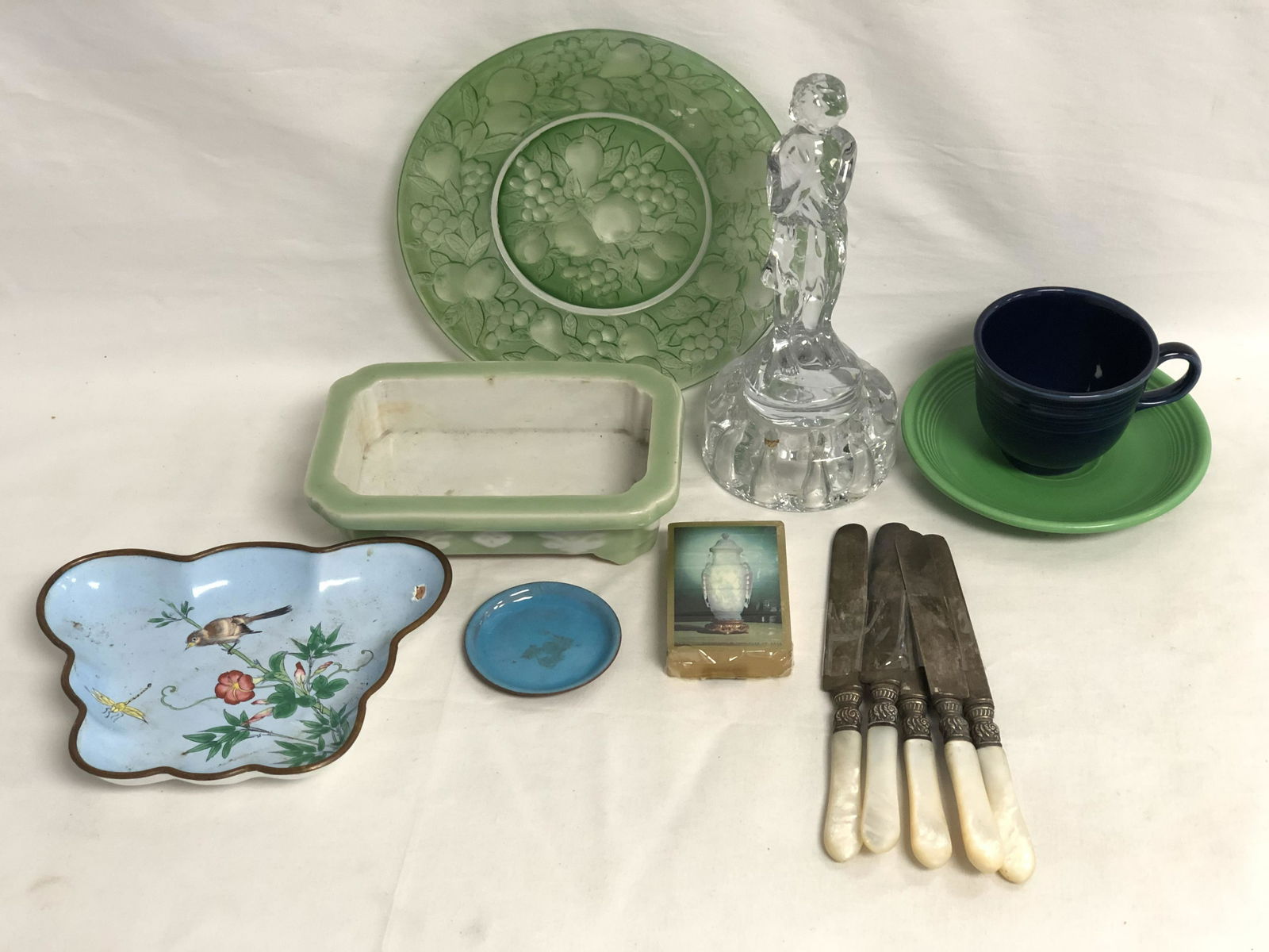 Misc Items - Fiesta, Flower Frog, Porcelain, More - (1 of 8)
