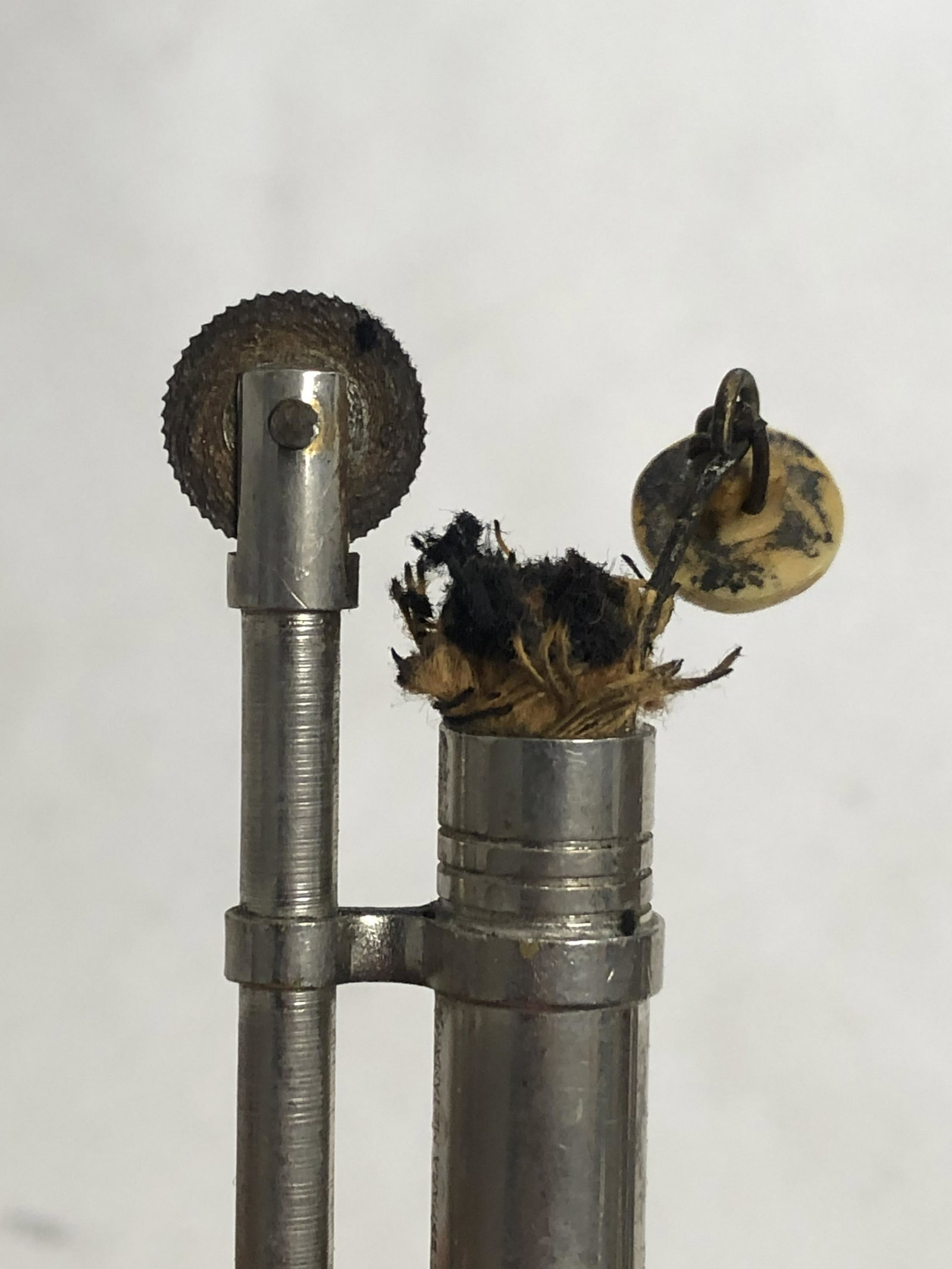 (2)Unusual Lighters w/ Rope Wicks - 3