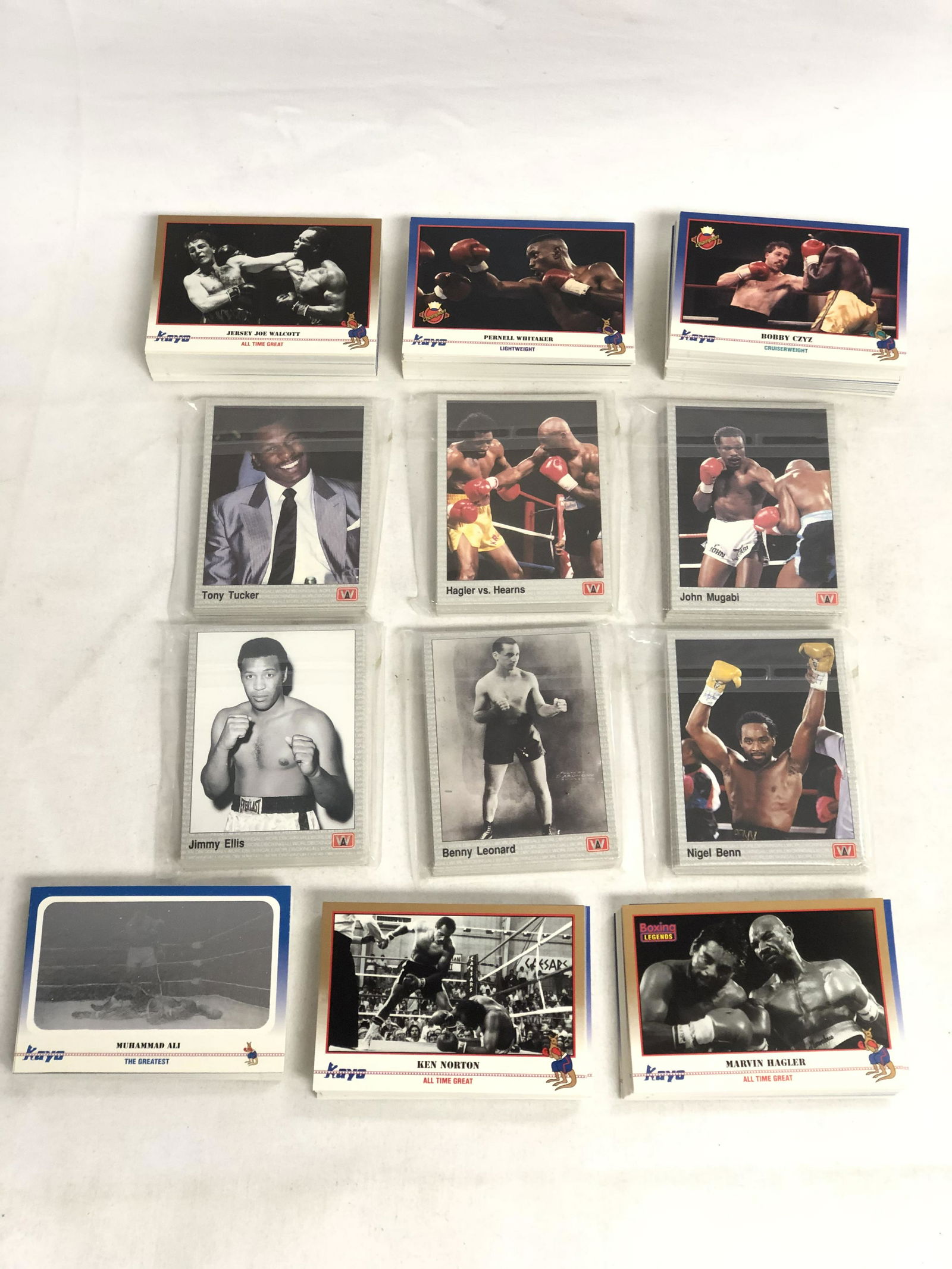 1991 Kayo Boxing, 1991 AW Sports Trading Cards (1 of 3)