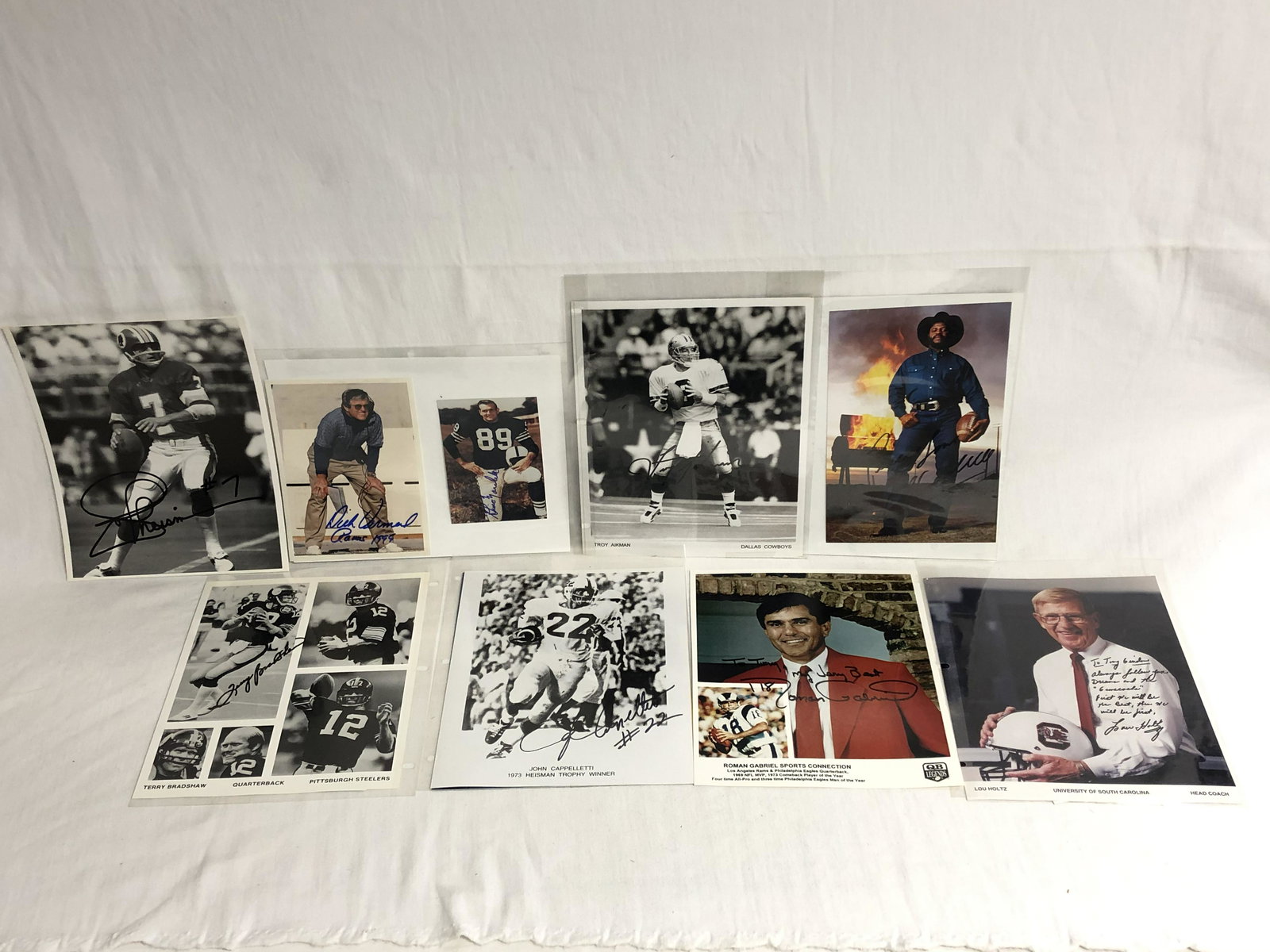 (13)Autographed Football Player Photos - Mike (1 of 15)