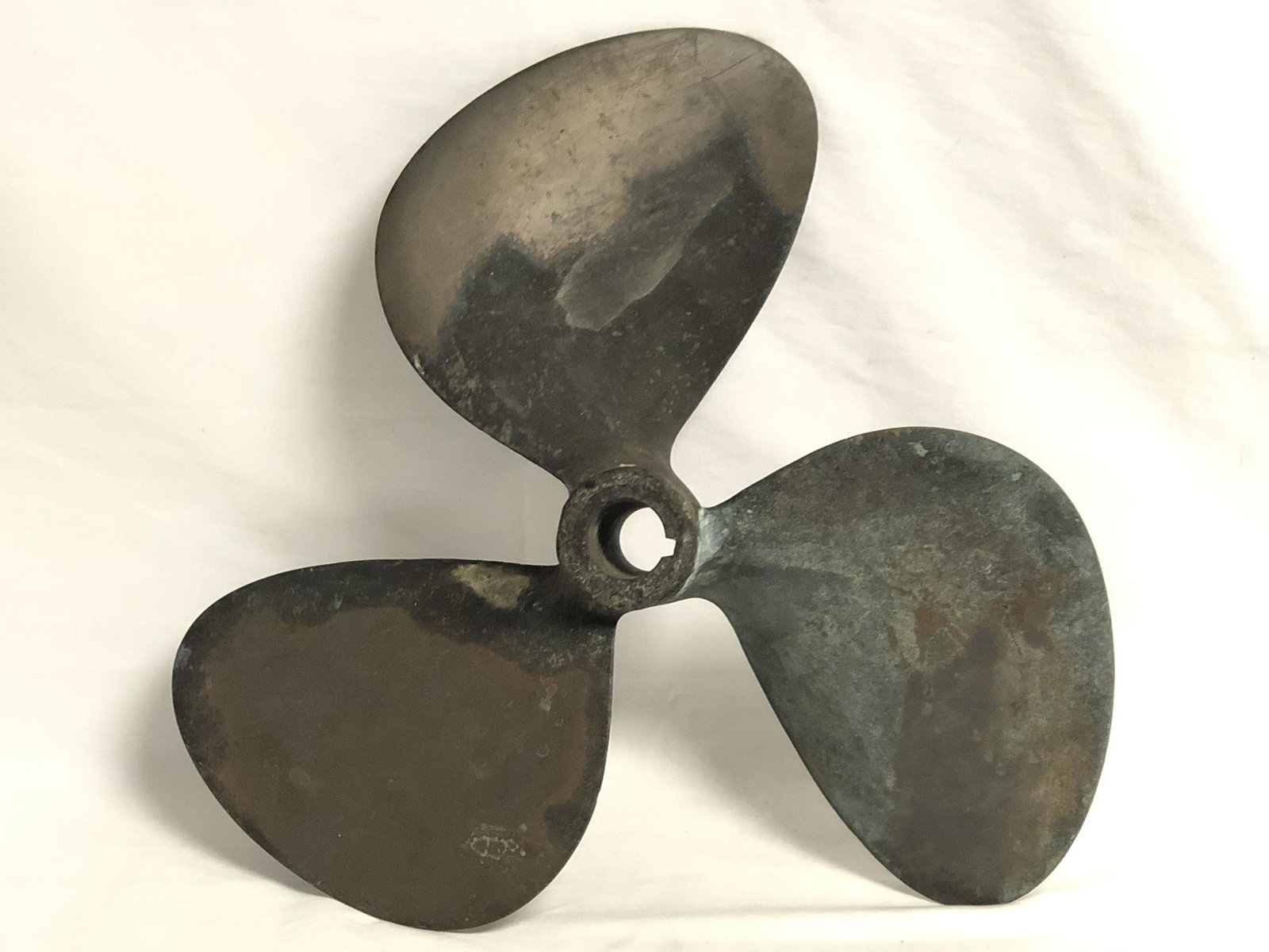 Vintage Nautical 17'' Boat Propeller, Michigan Brass - (1 of 2)
