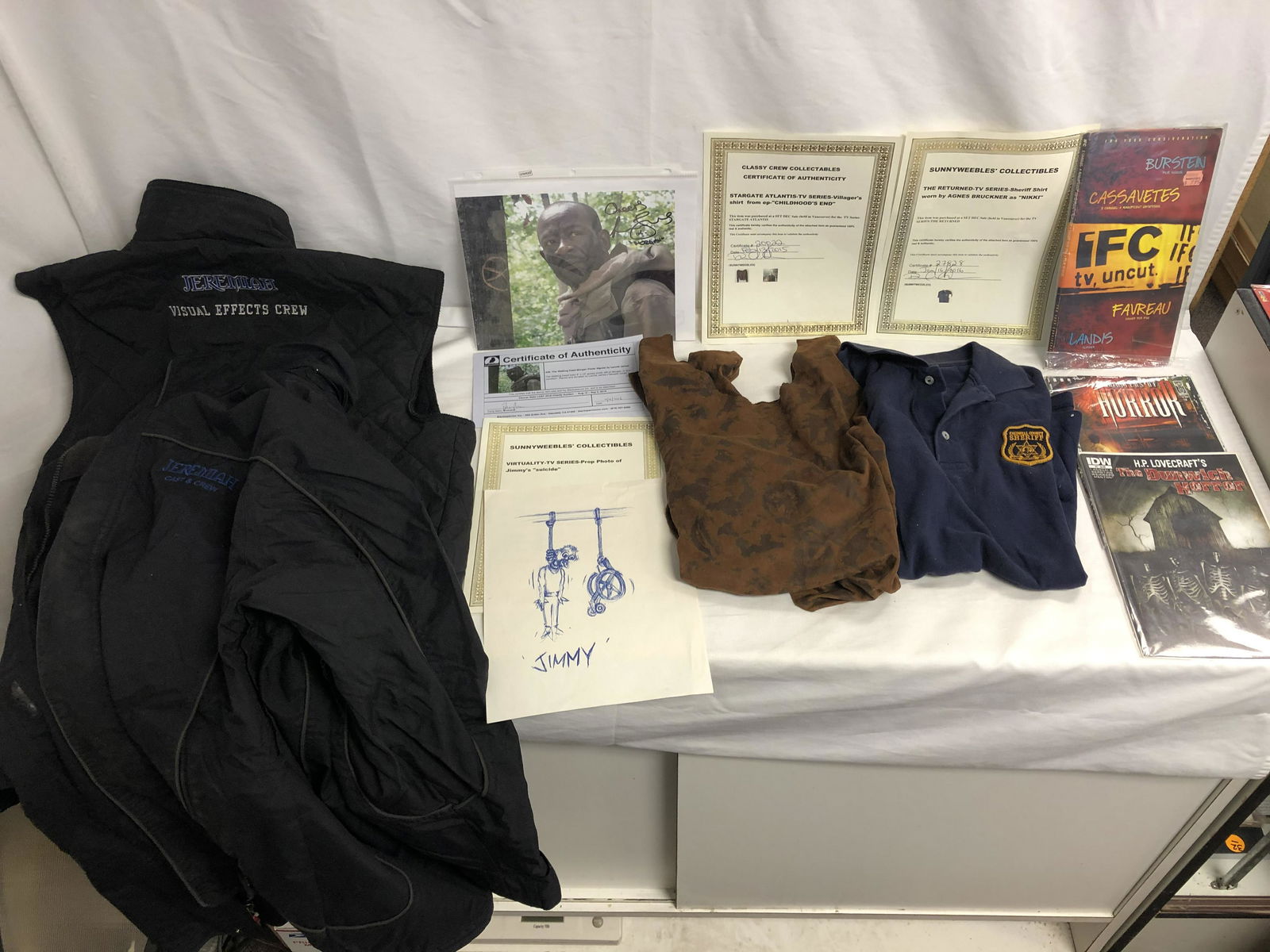 Movie Cast Wardrobe Items, Some w/ COAs - Stargate (1 of 6)