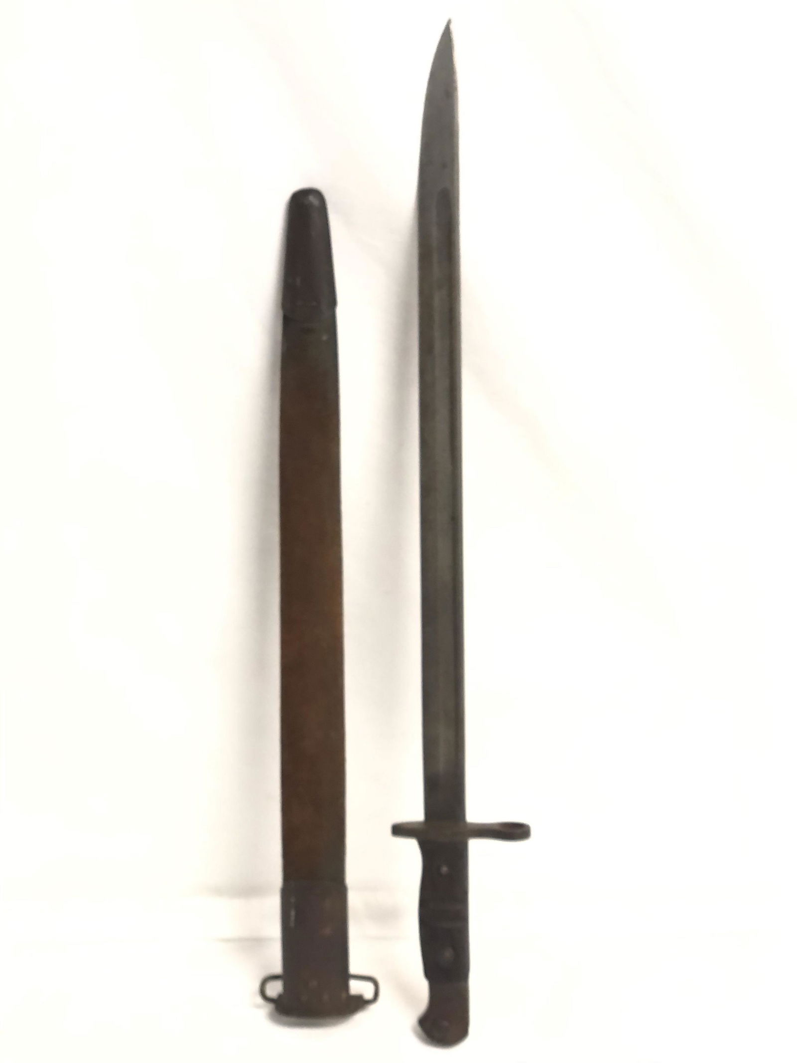 WWI 1913 Remington Bayonet w/ Scabbard - 17'' Blade , (1 of 11)