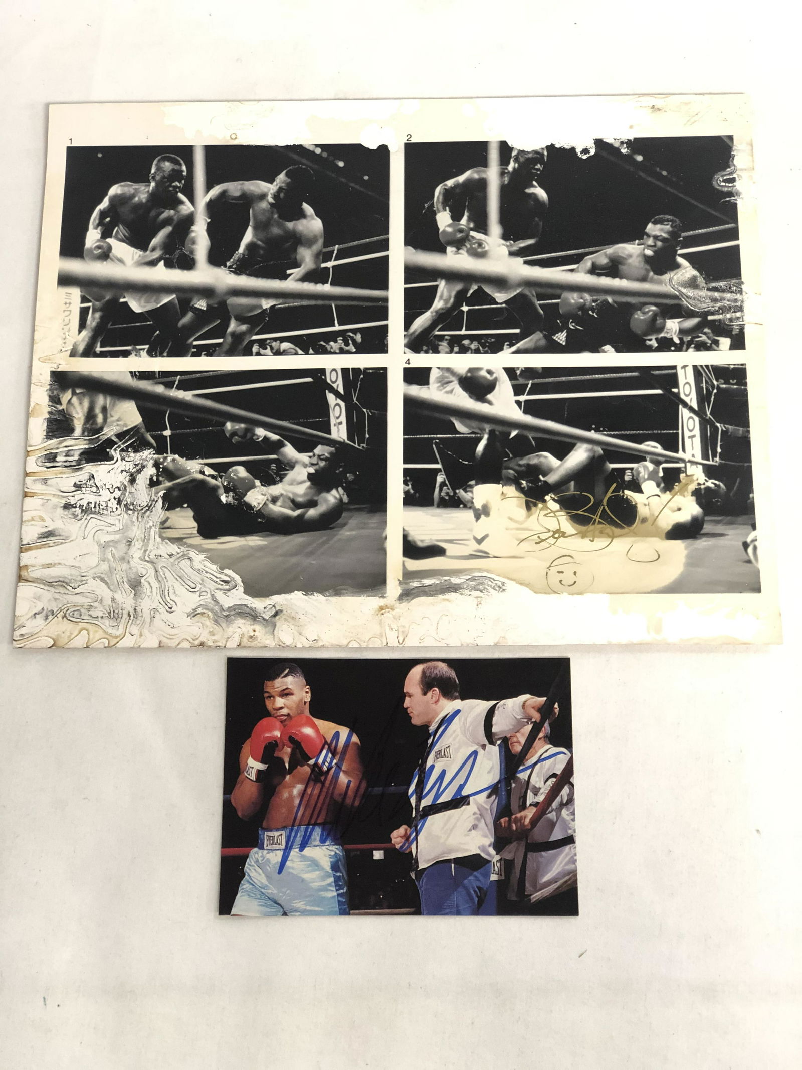 Signed Boxing Photos - M.Tyson & B.Douglas - Mike Tyson (1 of 8)